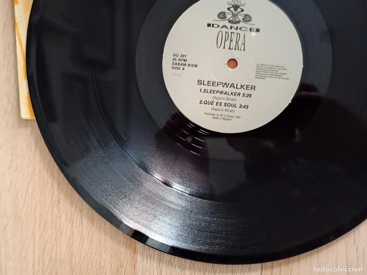 Discos de vinilo: Sleepwalker &ndash; Sleepwalker, dance opera Belgium 1990 Electronic Trance - Foto 4