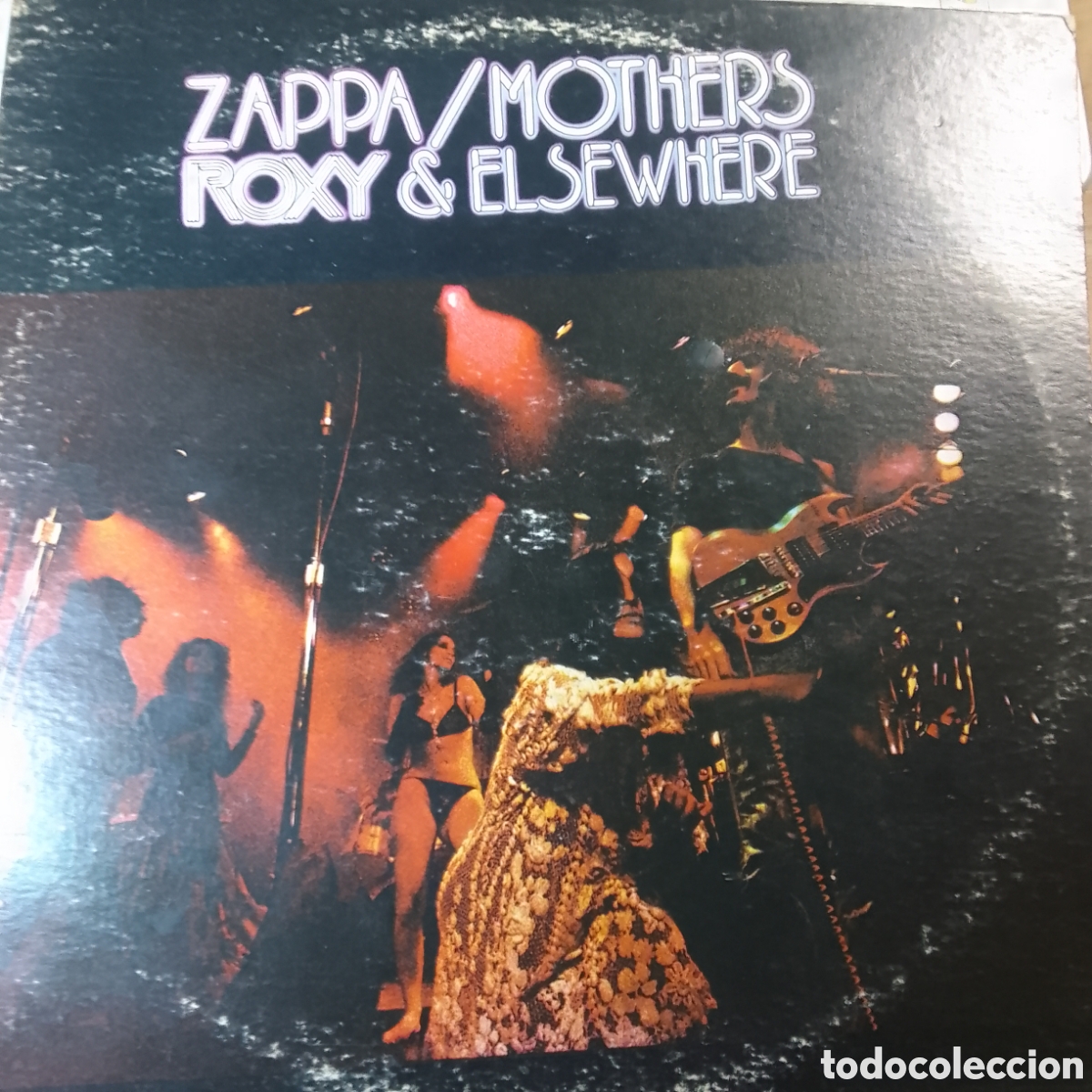 Discos de vinilo: Frank Zappa Roxy & Elsewhere Edici&oacute;n USA Doble Lp - Foto 1