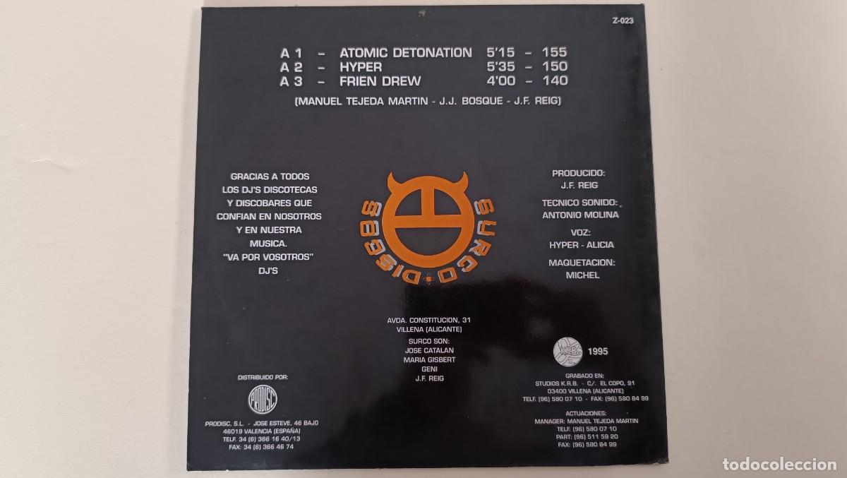 Discos de vinilo: Discos Surco &ndash; Atomic Detonation - Foto 2