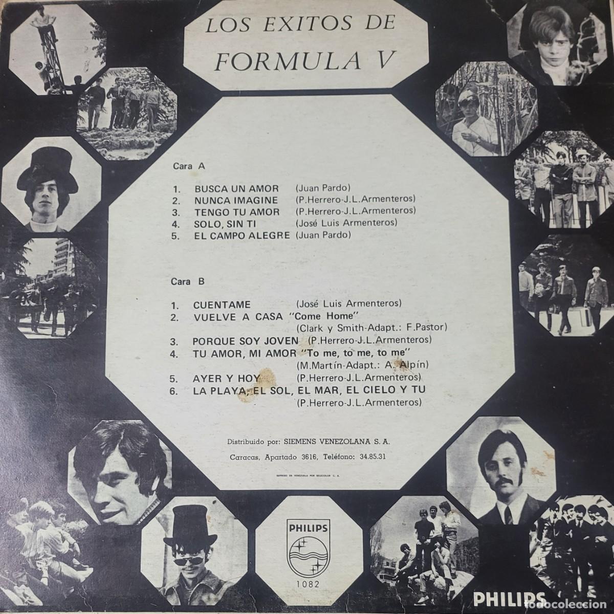 Discos de vinilo: Formula V Lp sello Philips editado en Venezuela... - Foto 2