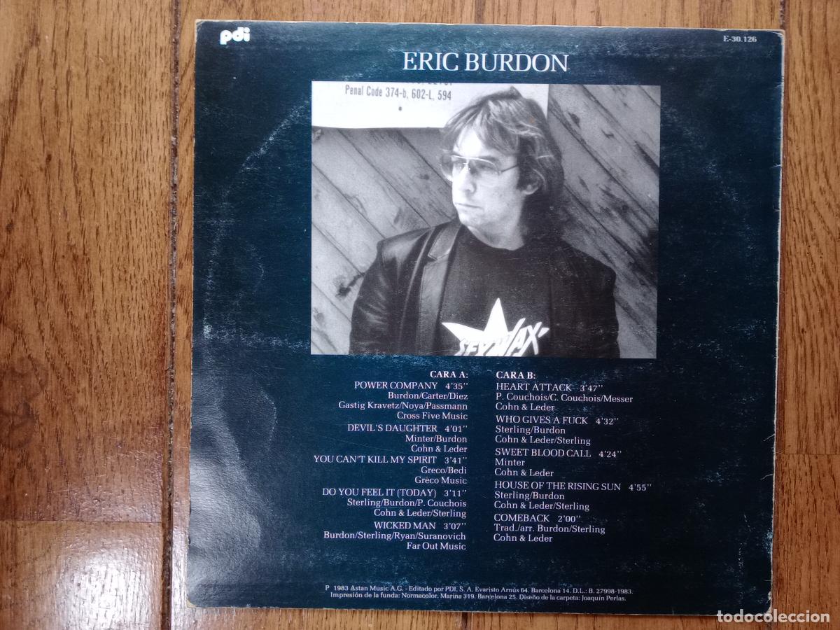 Discos de vinilo: Eric Burdon (The Animals) - Foto 2