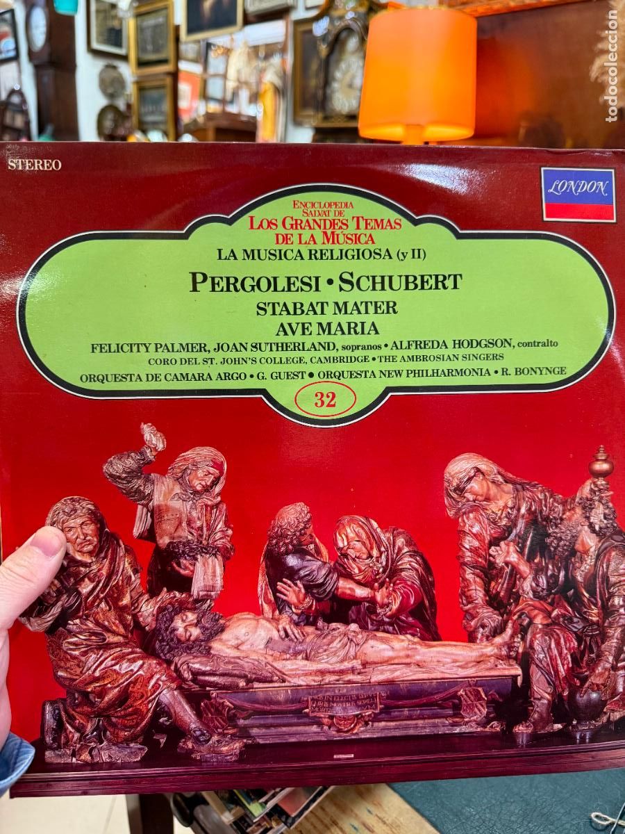 Vinyl records: LP 32 - ENCICLOPEDIA SALVAT LOS GRANDES TEMAS DE LA MUSICA