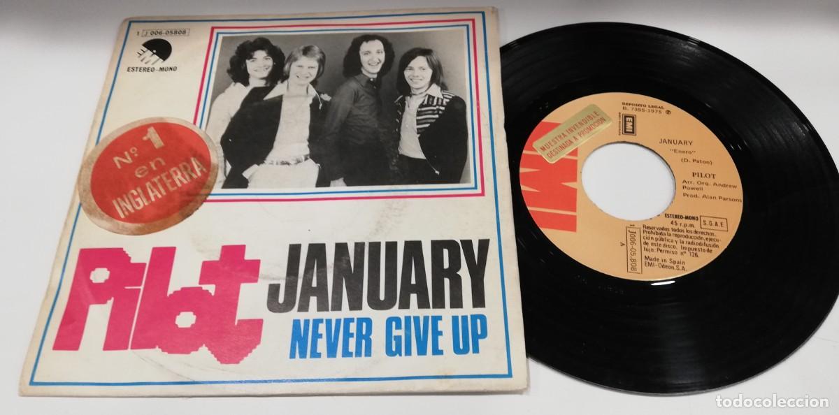 Discos de vinilo: SCO24-Pilot - January / Never Give Up (7&rdquo;)