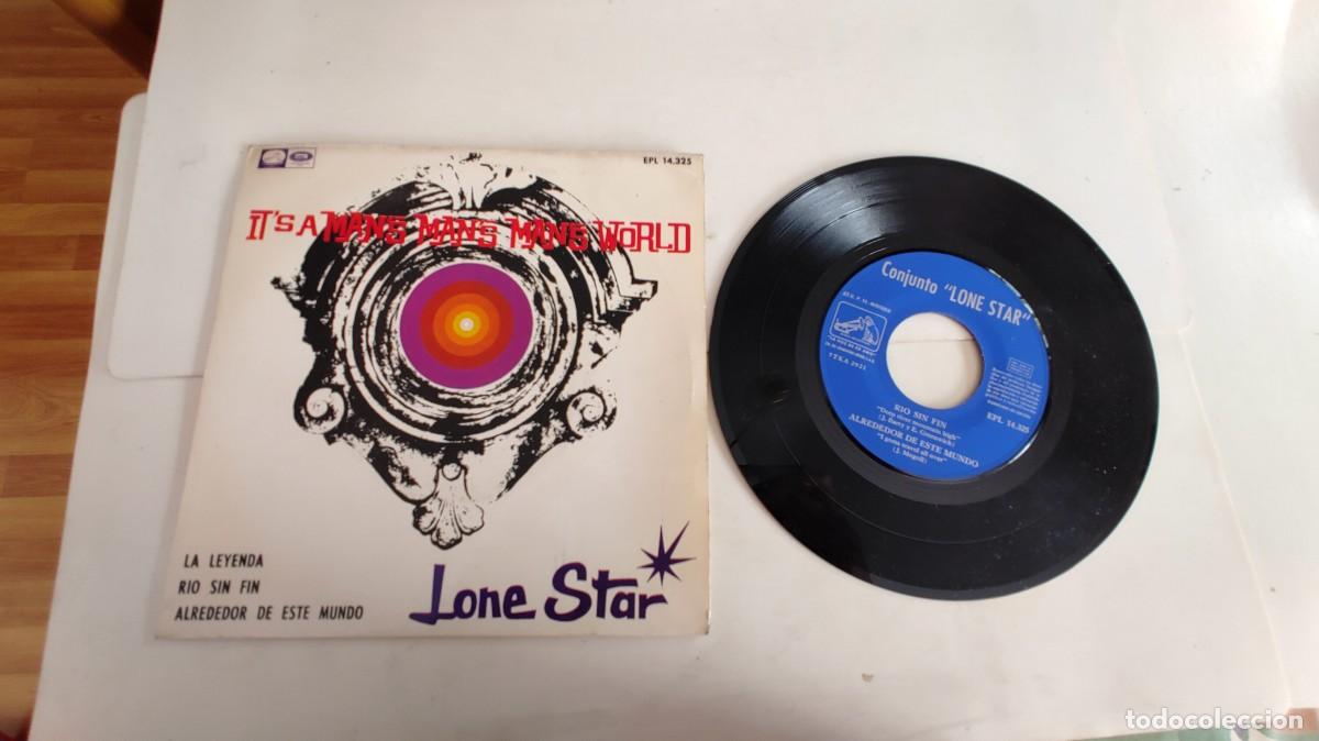 Discos de vinilo: LONE STAR-EP IT&acute;S A MAN&acute;S MAN&acute;S MAN&acute;S WORLD +3 - Foto 1