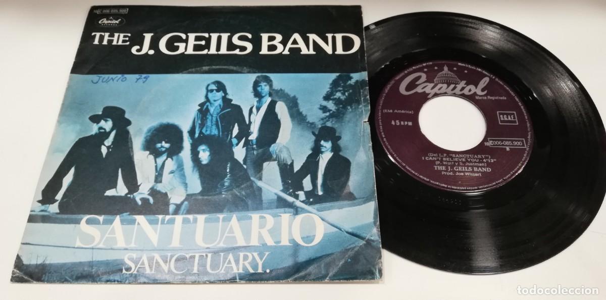 Discos de vinilo: SCO24-The J. Geils Band - Santuario = Sanctuary (7&rdquo;, Single)