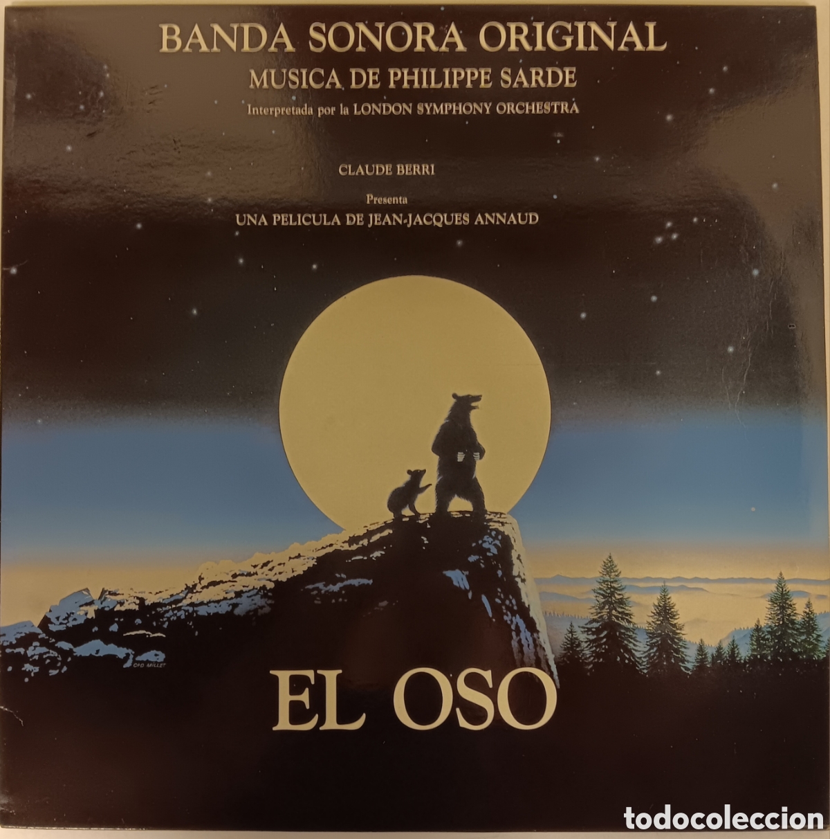 Discos de vinilo: &rdquo;EL OSO&rdquo; PHILIPPE SARDE MUY BUEN ESTADO++ - Foto 1