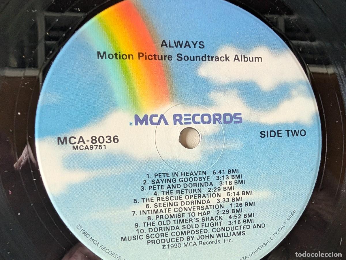 Discos de vinilo: L792 ALWAYS - BANDA SONORA - LP VINILO - Foto 3