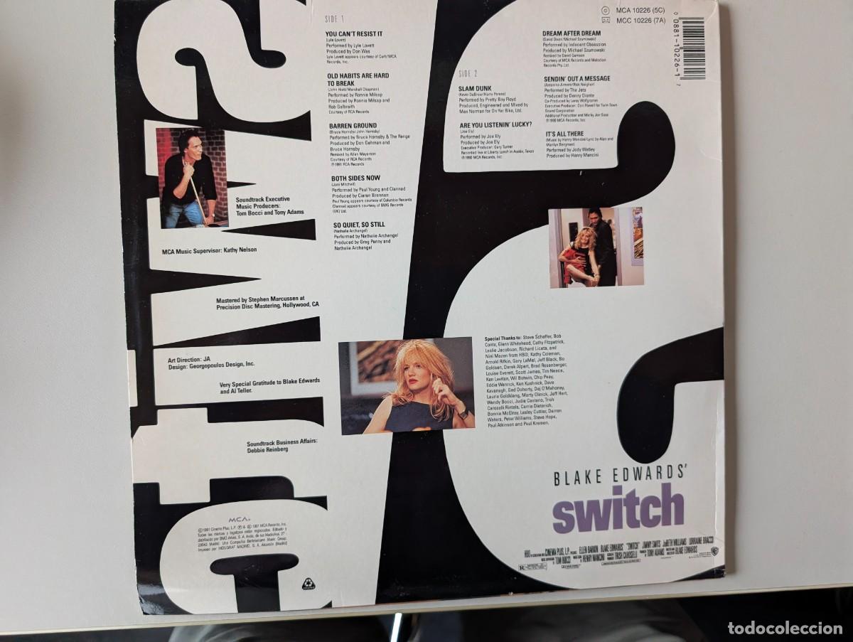 Discos de vinilo: L793 SWITCH - BANDA SONORA - LP VINILO - Foto 2