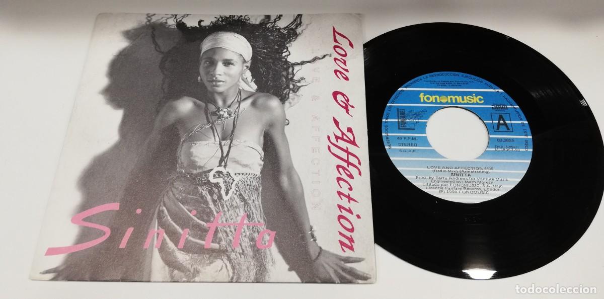 Discos de vinilo: SCO24-Sinitta - Love & Affection (7&rdquo;, Single)