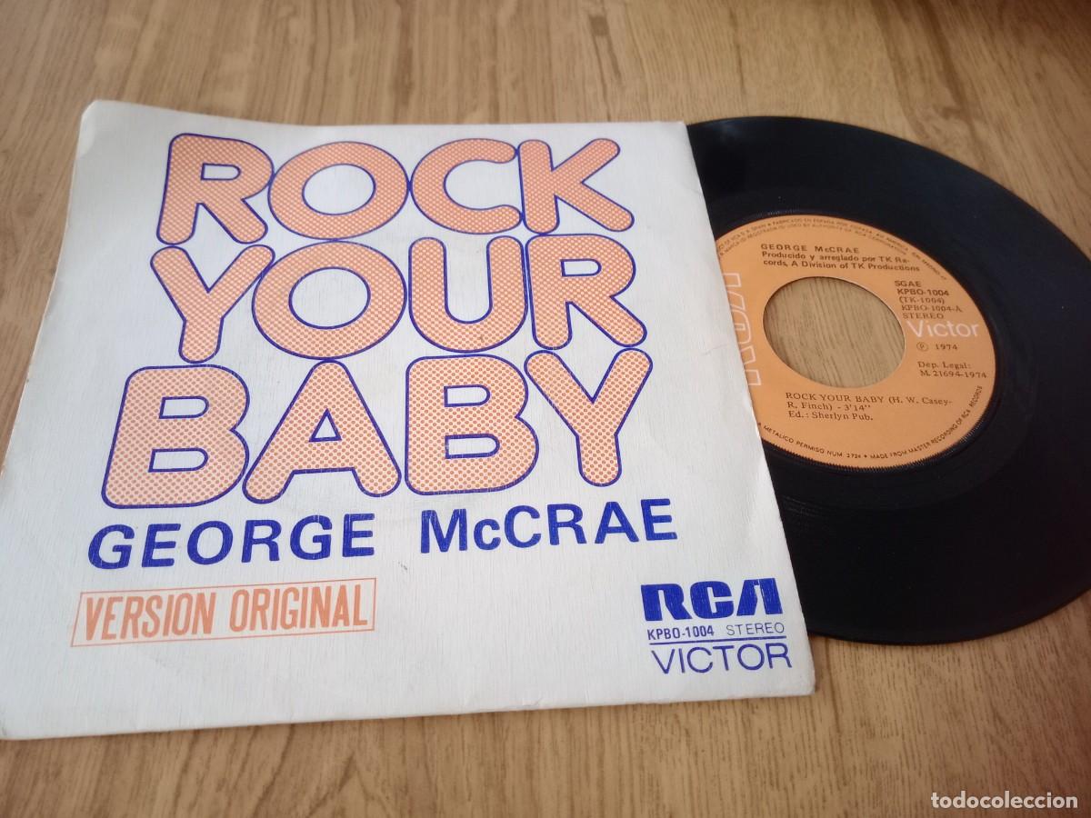 Discos de vinilo: ROCK YOUR BABY / GEORGE McCRAE - Foto 1