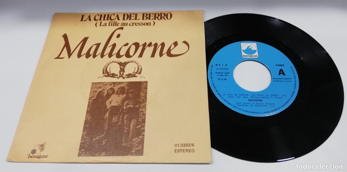 Discos de vinilo: SCO24-Malicorne - La Chica Del Berro (La Fille Au Cresson) (7&rdquo;, Promo)