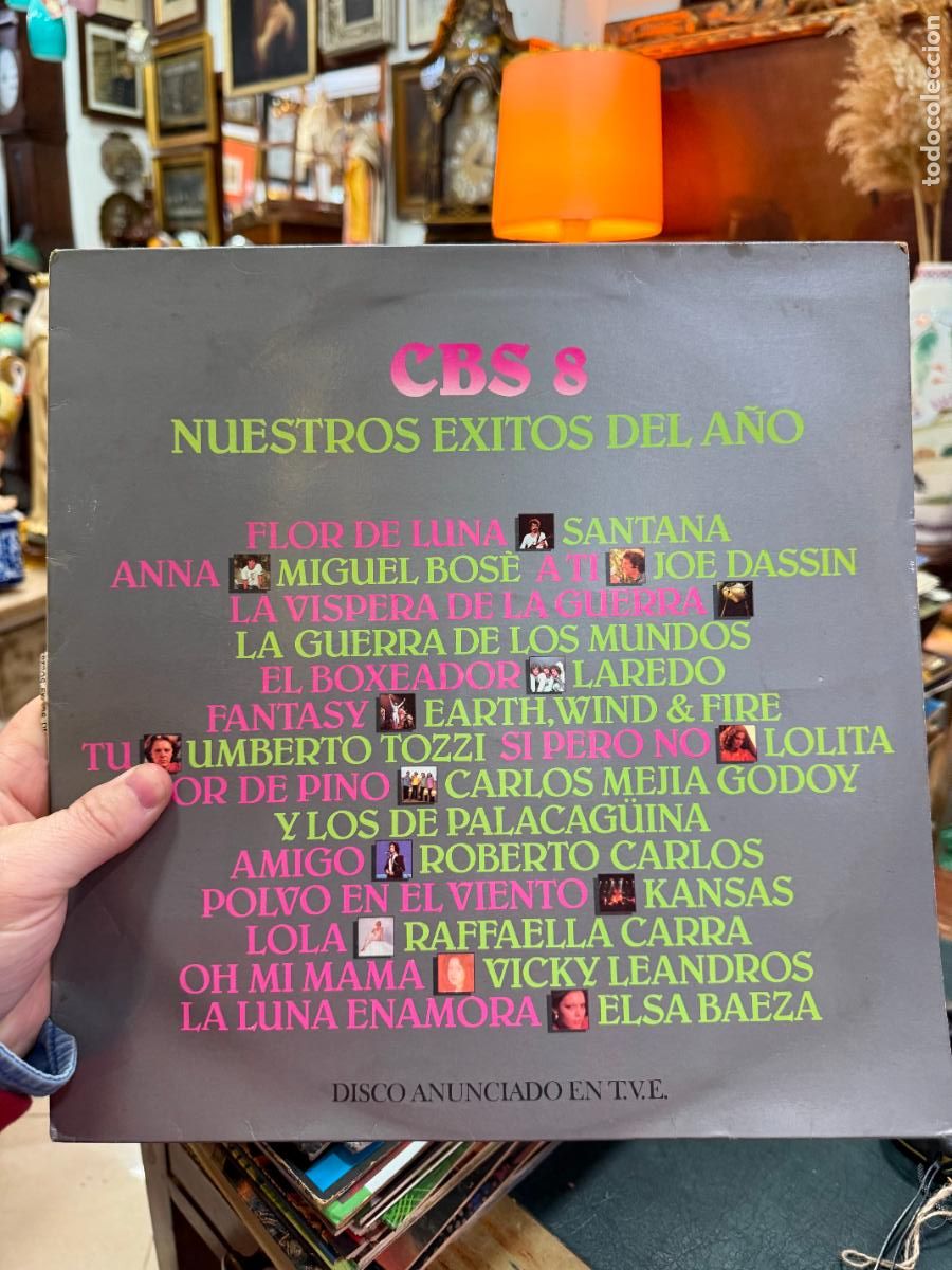 Discos de vinilo: LP CBS 8 -----------
