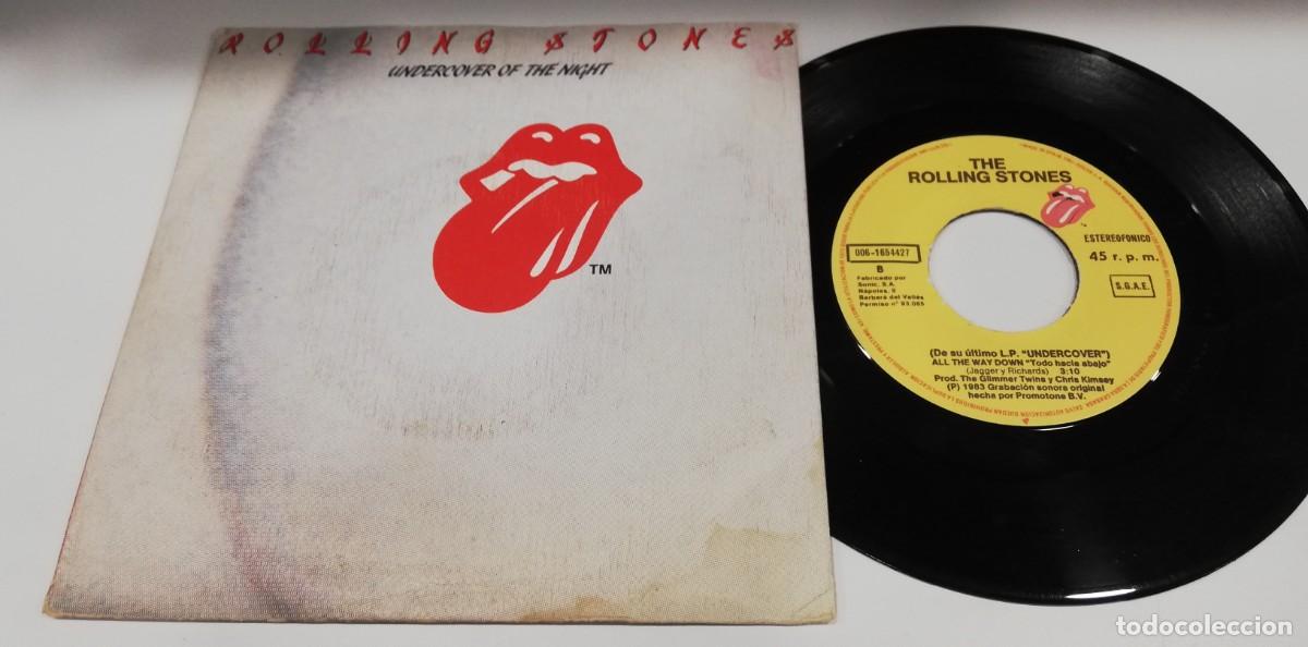 Discos de vinilo: SCO24-Rolling Stones- Undercover Of The Night (7&rdquo;, Single, Promo)