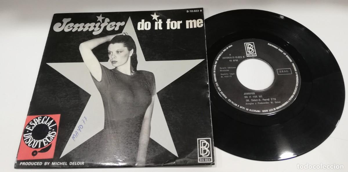 Discos de vinilo: SCO24-Jennifer - Do It For Me (7&rdquo;, Single)