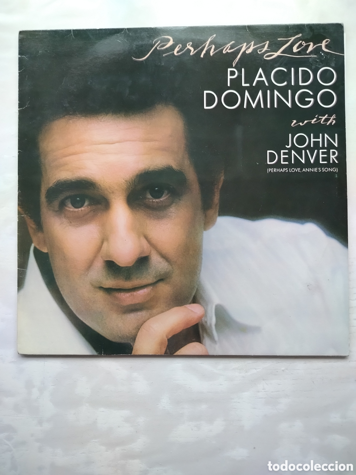 Discos de vinilo: LP Pl&aacute;cido Domingo/John Denver - Foto 1