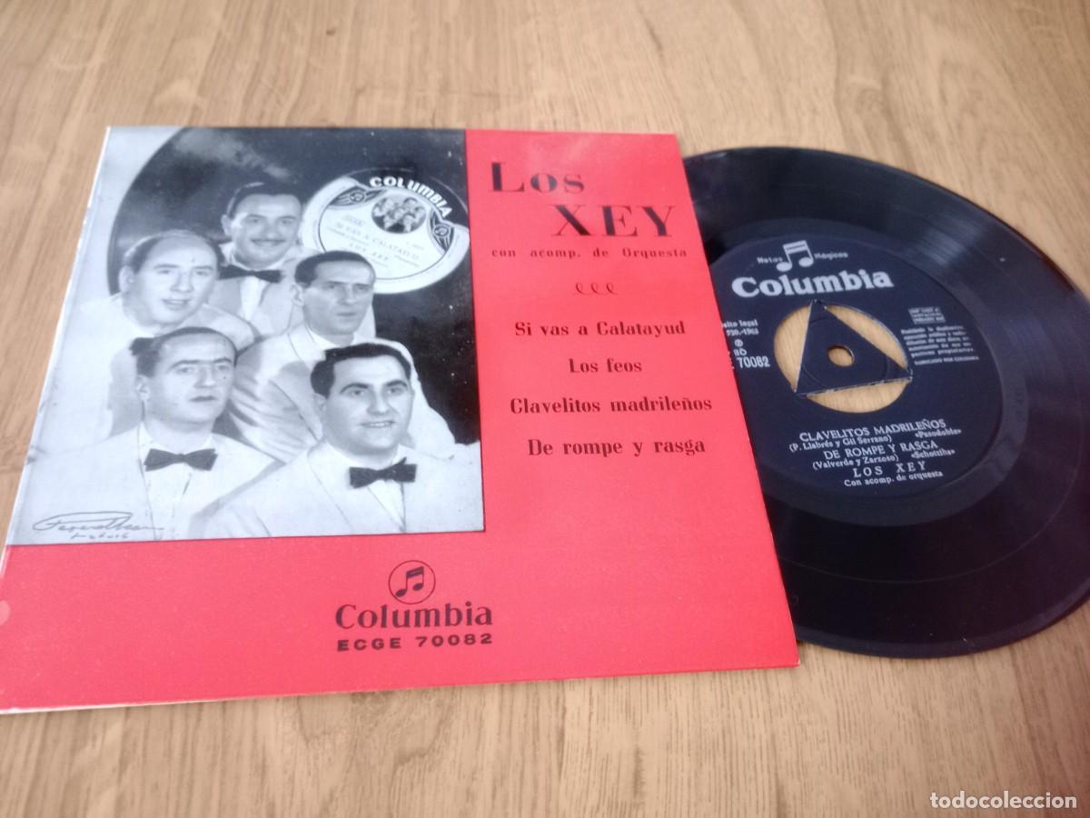 Discos de vinilo: LOS XEY / SI VAS A CALATAYUD / LOS FEOS - Foto 1