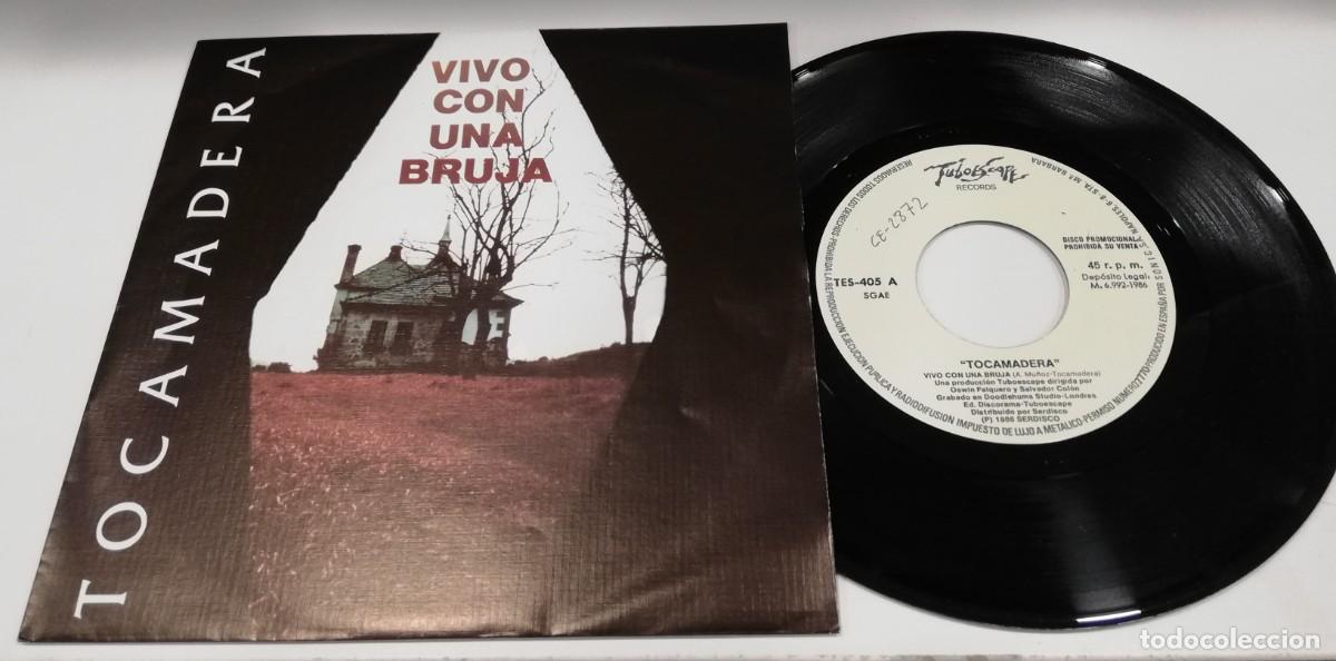 Discos de vinilo: SCO26-Tocamadera - Vivo Con Una Bruja (7&rdquo;, Single, Promo)