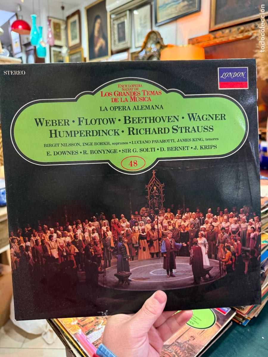 Discos de vinilo: LP 48 - ENCICLOPEDIA SALVAT LOS GRANDES TEMAS DE LA MUSICA