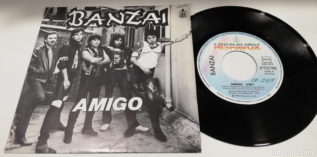 Discos de vinilo: SCO26-Banzai - Amigo (7&rdquo;, Single) - Foto 1
