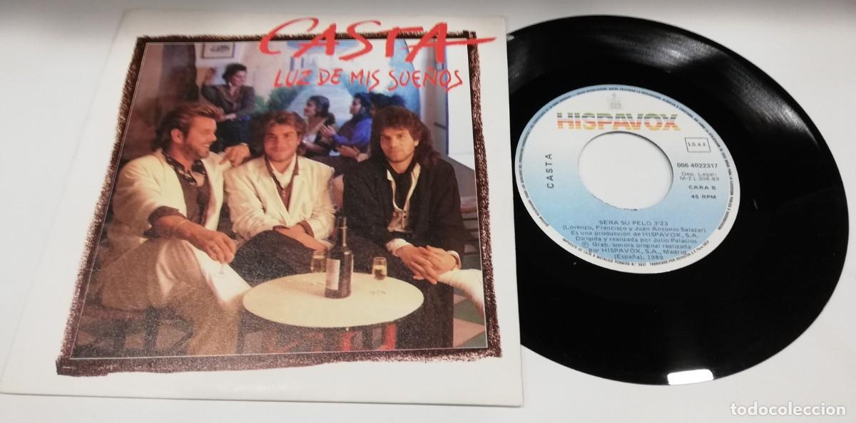 Discos de vinilo: SCO26-Casta - Luz De Mis Sue&ntilde;os (7&rdquo;, Single)