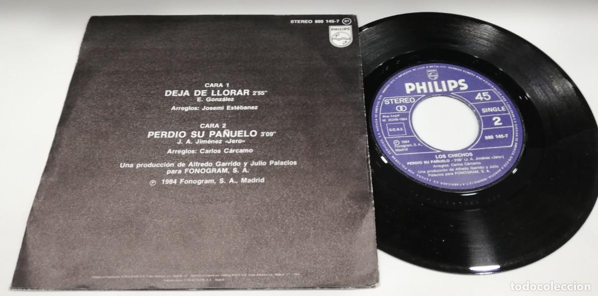Discos de vinilo: SCO26-Los Chichos - Deja De Llorar (7&rdquo;, Single) - Foto 2