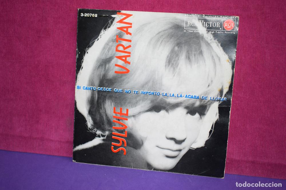 Discos de vinilo: Sylvie Vartan &ndash; Si Canto + 3 - EP 1964 - Foto 1