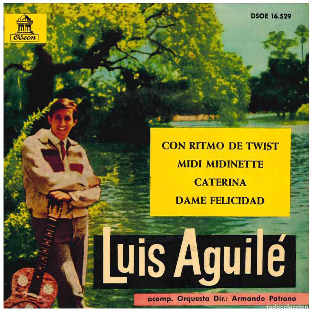 Discos de vinilo: Luis Aguil&eacute; &ndash; Con Ritmo De Twist - Foto 1