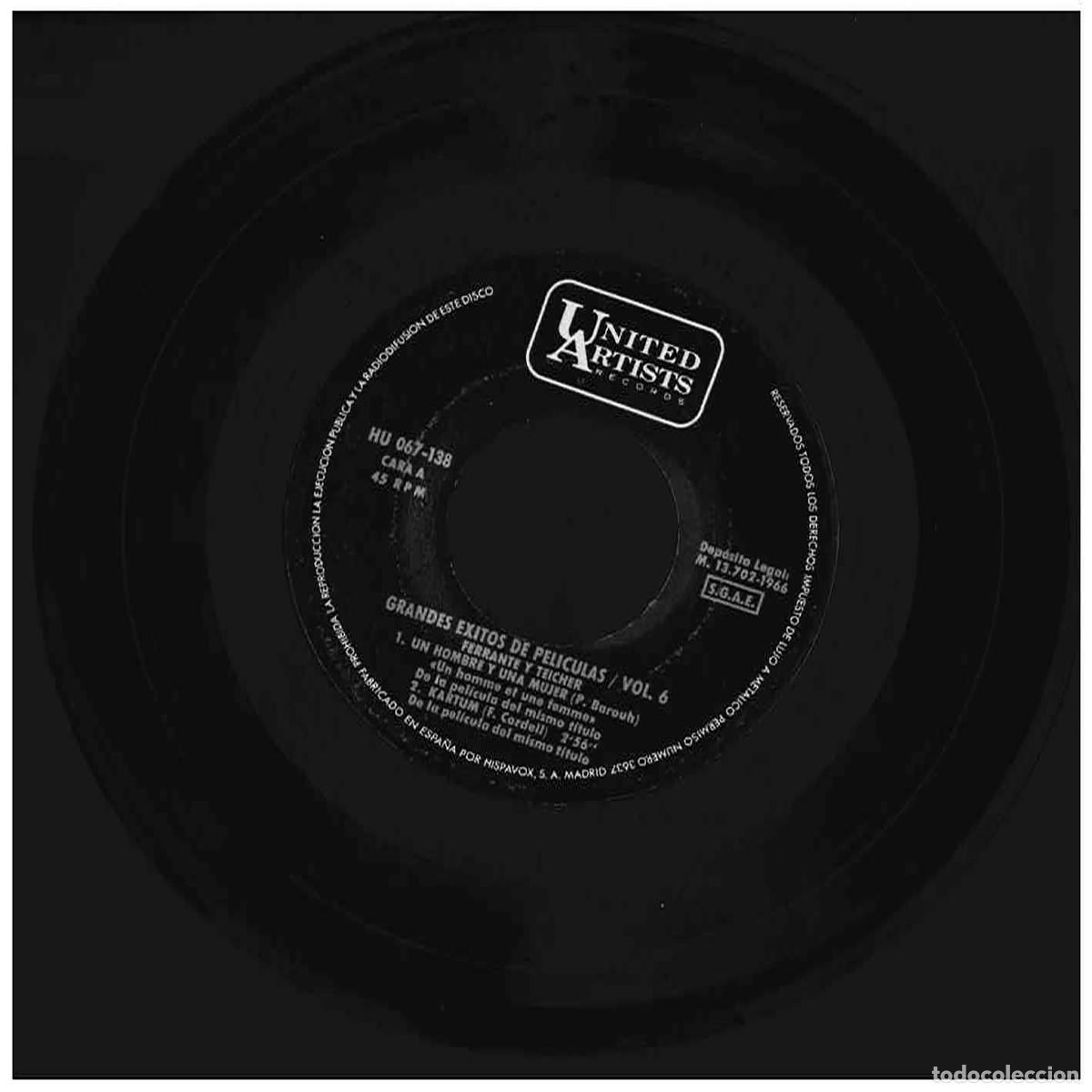 Discos de vinilo: Ferrante Y Teicher &ndash; Grandes &Eacute;xitos De Pel&iacute;culas Vol. 6 - Foto 1