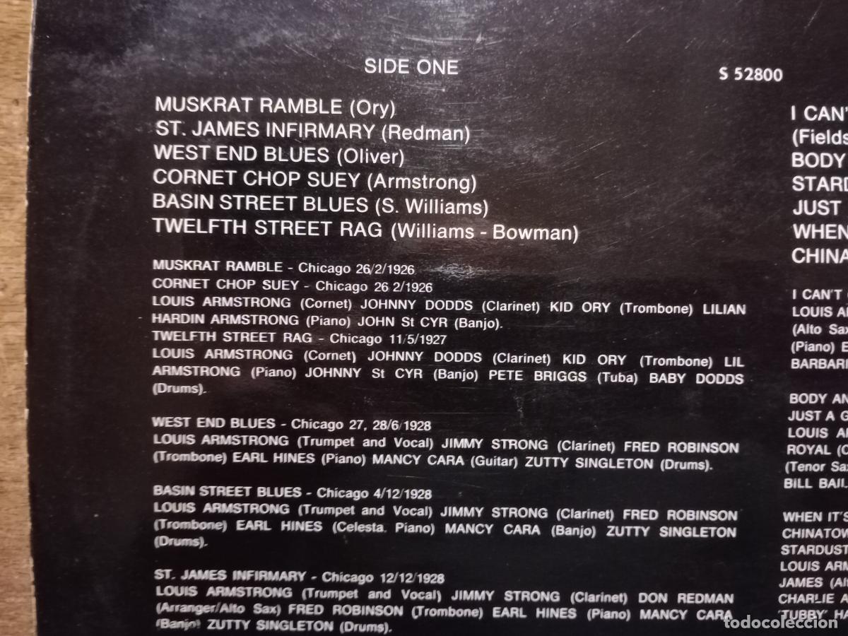 Discos de vinilo: Louis Armstrong - memorial - Foto 5