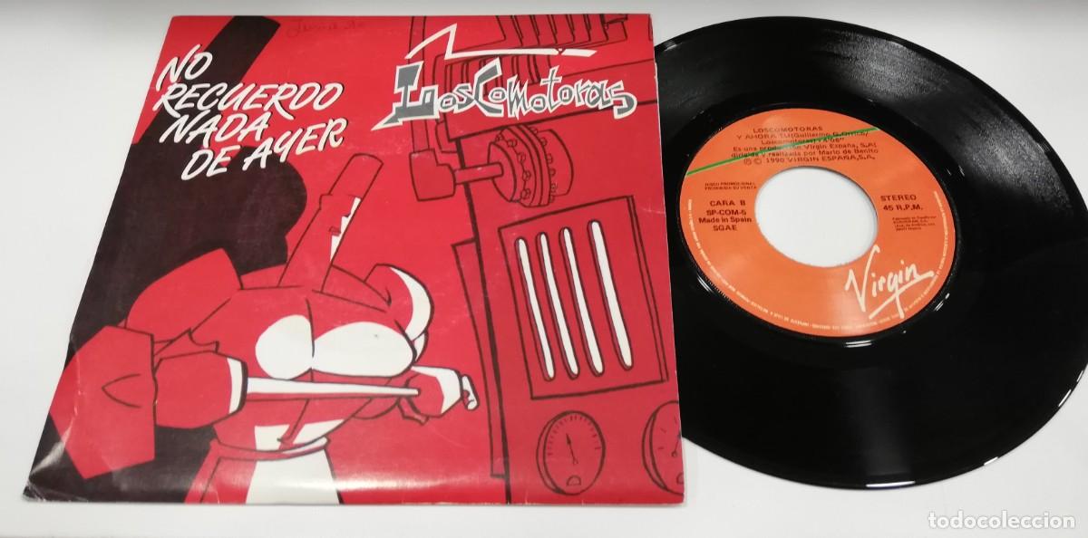 Discos de vinilo: SCO26-Loscomotoras - No Recuerdo Nada De Ayer (7&rdquo;, Single, Promo)
