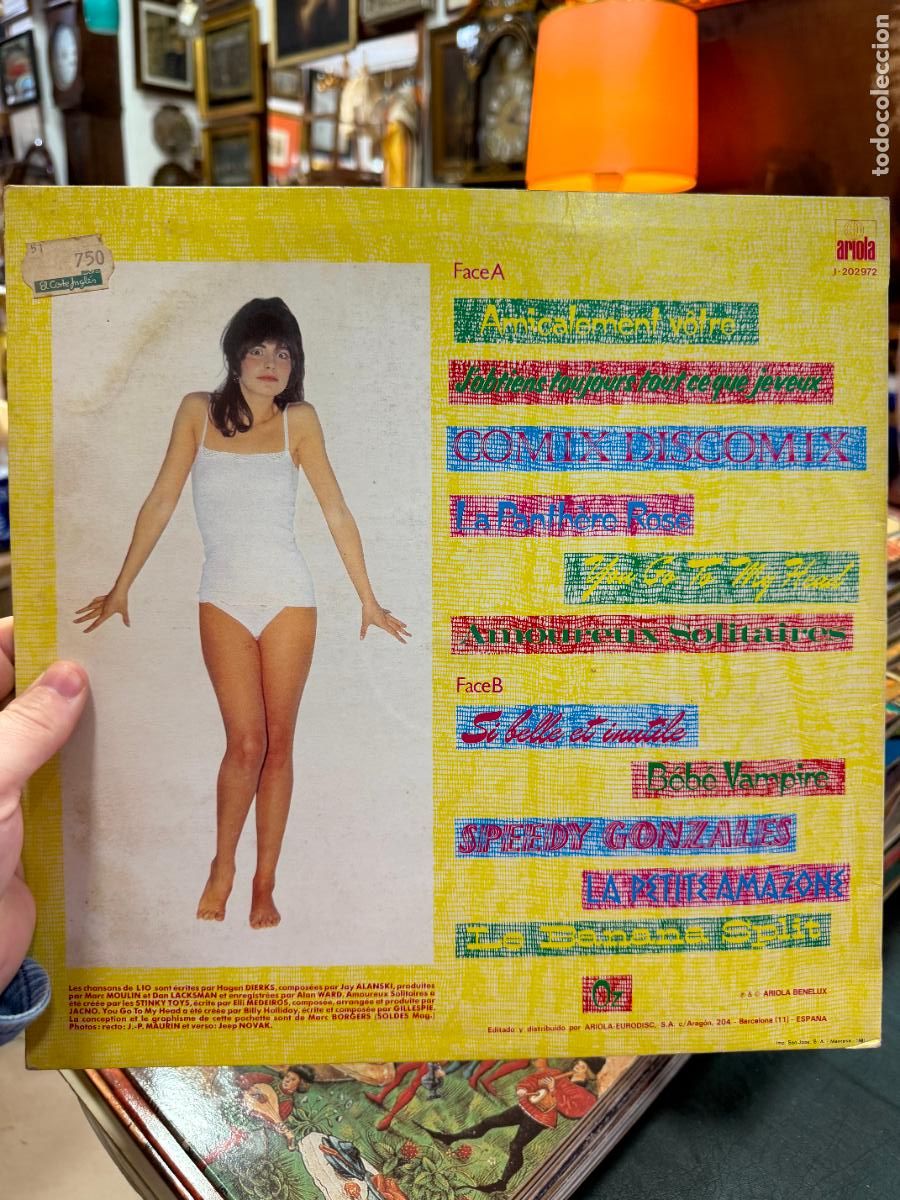 Discos de vinilo: LP LIO 1981 -------- - Foto 2