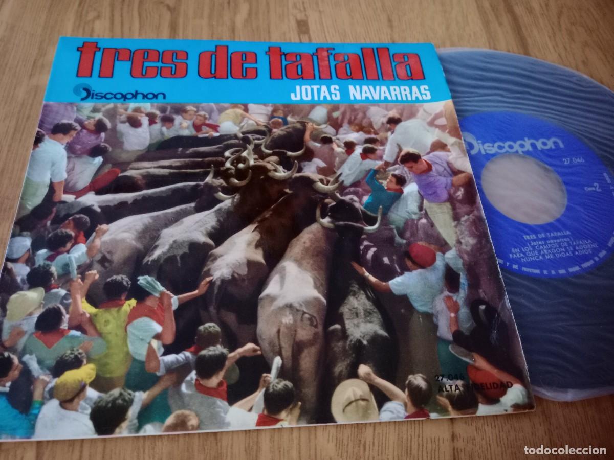 Discos de vinilo: TRES DE TAFALLA / JOTAS NAVARRAS - Foto 1