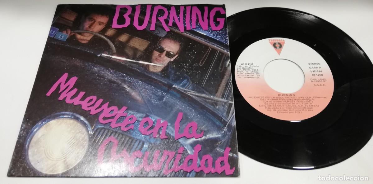 Discos de vinilo: SCO26-Burning - Muevete En La Oscuridad / Todas Las Noches (7&rdquo;, Single)