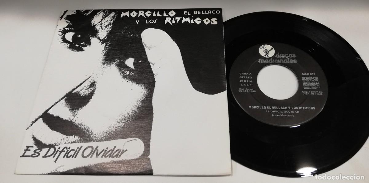 Discos de vinilo: SCO26-Morcillo El Bellaco Y Los Ritmicos - Es Dif&iacute;cil Olvidar (7&rdquo;, Single, Promo)