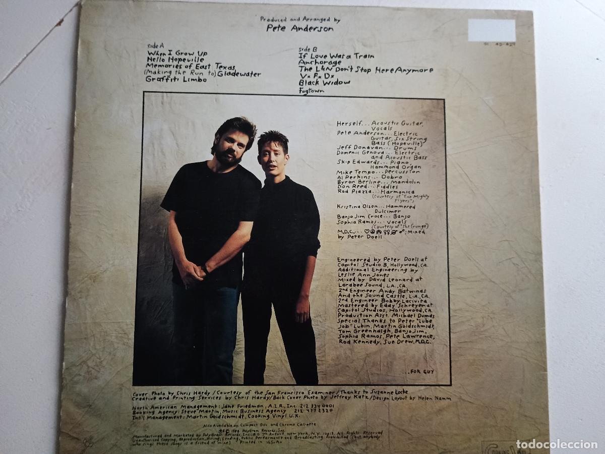 Discos de vinilo: Michelle Shocked &ndash; Short Sharp Shocked 1988 - Foto 3