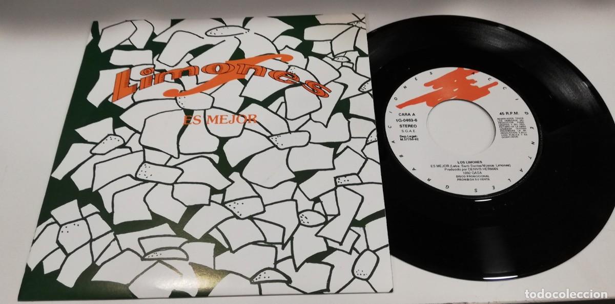 Discos de vinilo: SCO26-Limones - Es Mejor (7&rdquo;, Single, Promo)