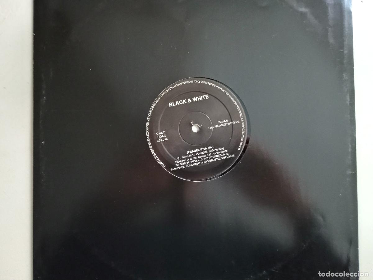 Discos de vinilo: Black & White &ndash; Jesabel 1991 - Foto 1