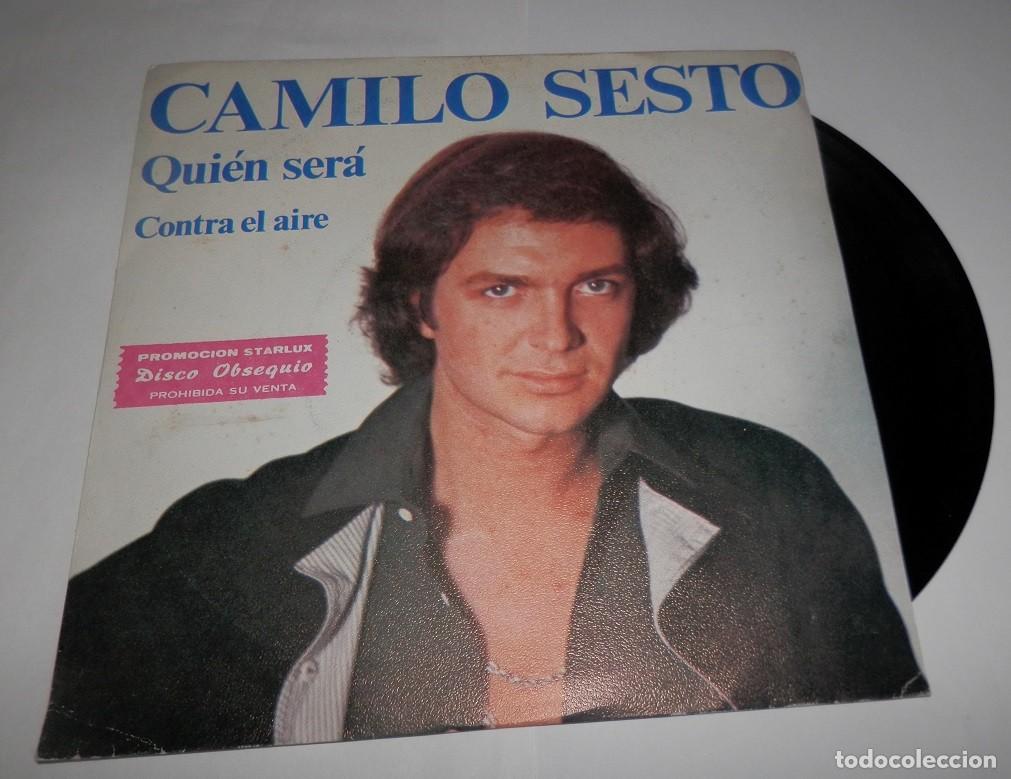 Discos de vinilo: DISCO SINGLE DE VINILO DE CAMILO SESTO - Foto 1