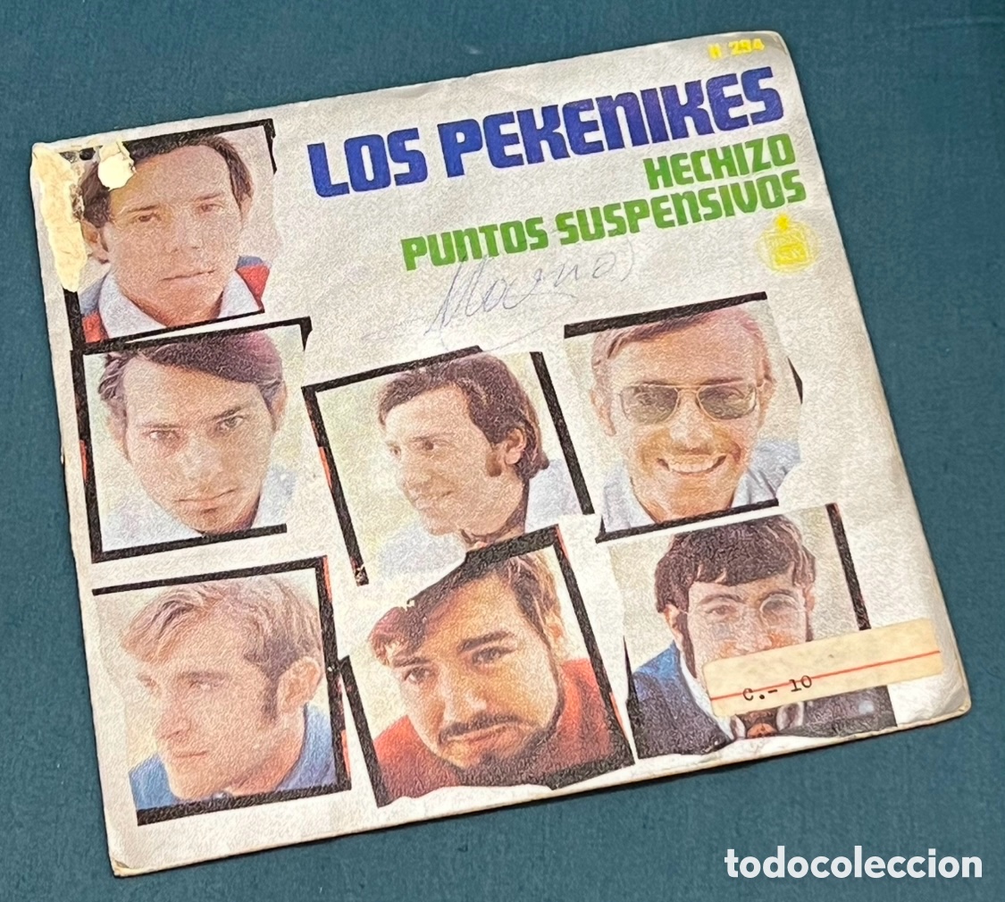 Discos de vinilo: Disco Vinilo Single. Los Pekenikes. &ldquo;Hechizo&rdquo;. 1968. - Foto 1