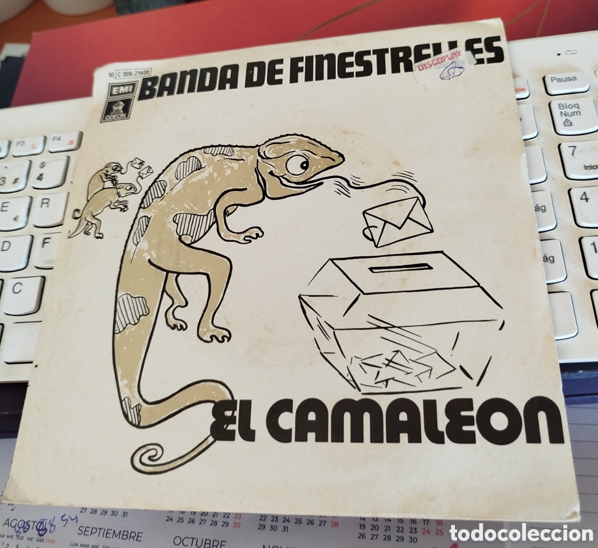 Discos de vinilo: Banda de Finestrelles - el camale&oacute;n - Foto 1
