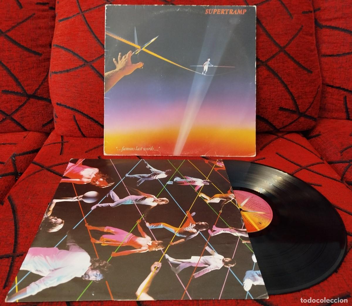 Discos de vinilo: SUPERTRAMP ** &rdquo;...Famous Last Words...&rdquo; ** VINILO LP 1982 - Foto 1