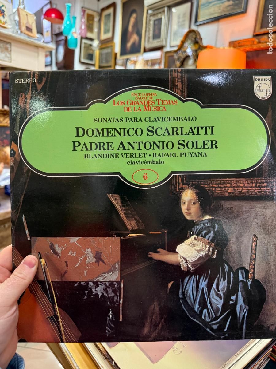 Vinyl records: LP 6 - ENCICLOPEDIA SALVAT LOS GRANDES TEMAS DE LA MUSICA