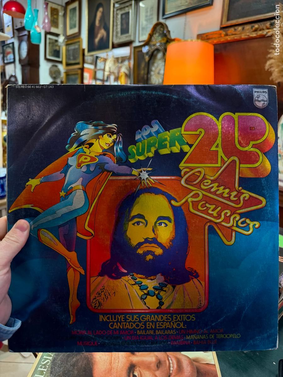 Discos de vinilo: LP LOS SUPER 2 LP - DEMIS ROUSSOS - Foto 1