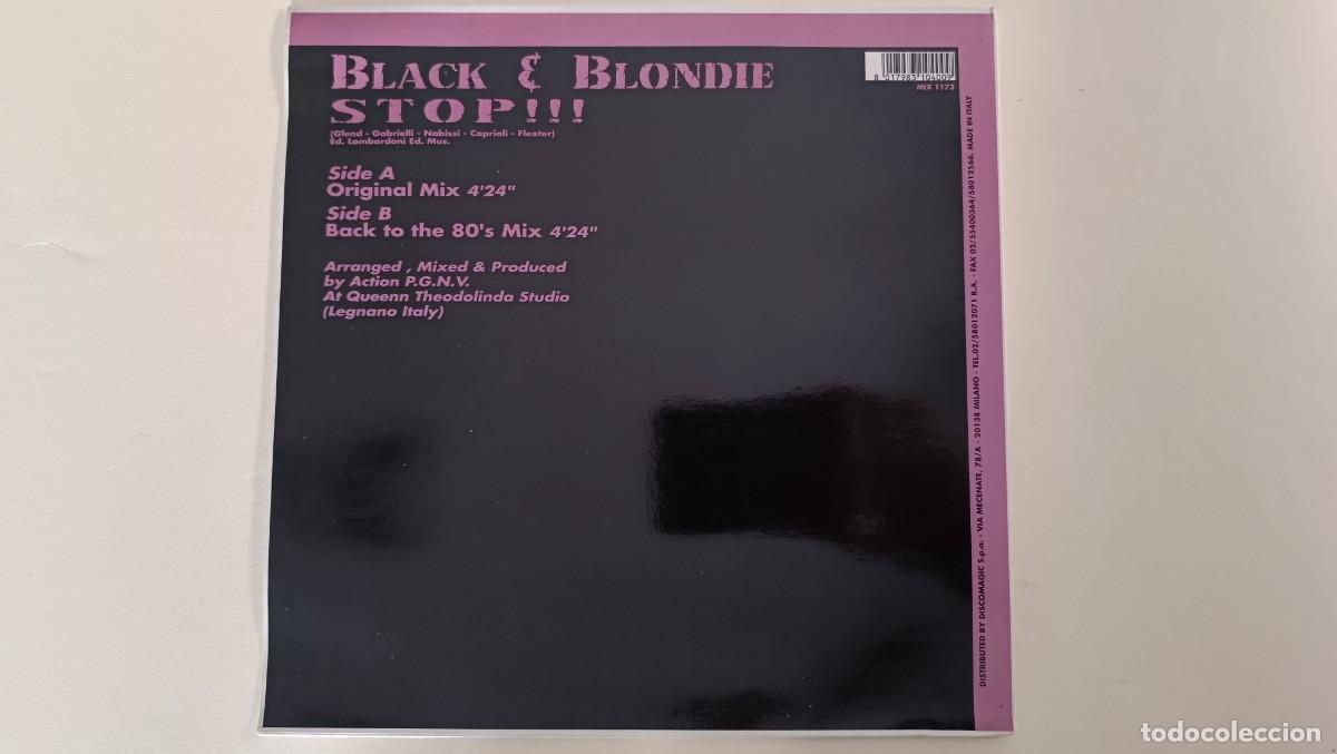 Discos de vinilo: Black & Blondie &ndash; Stop - Foto 2