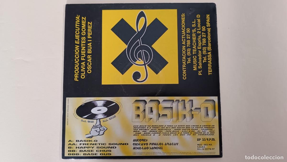 Discos de vinilo: Dj Gus & Dj Chus &ndash; Basik-O... - Foto 2