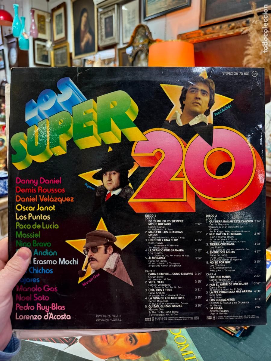Discos de vinilo: LP LOS SUPER 20 ---- - Foto 2