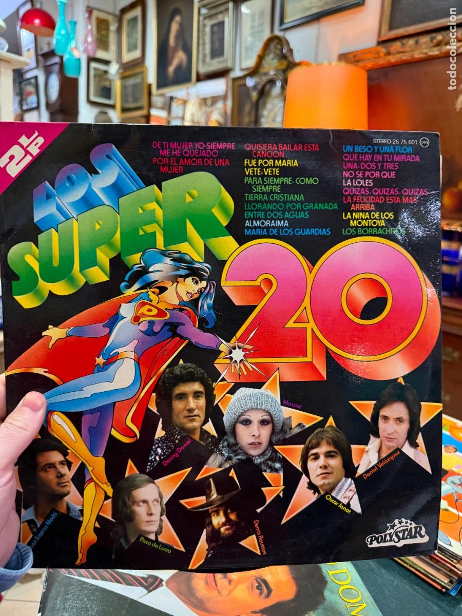 Vinyl records: LP LOS SUPER 20 ----