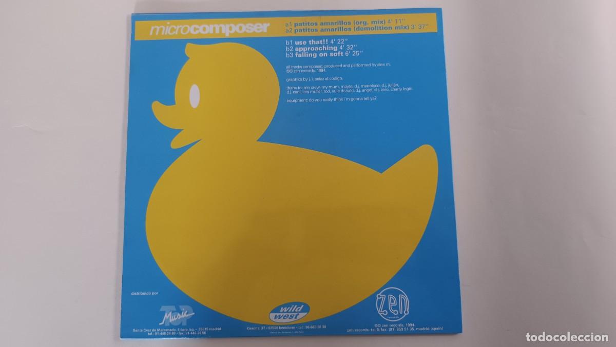 Discos de vinilo: Microcomposer &ndash; Patitos Amarillos - Foto 2