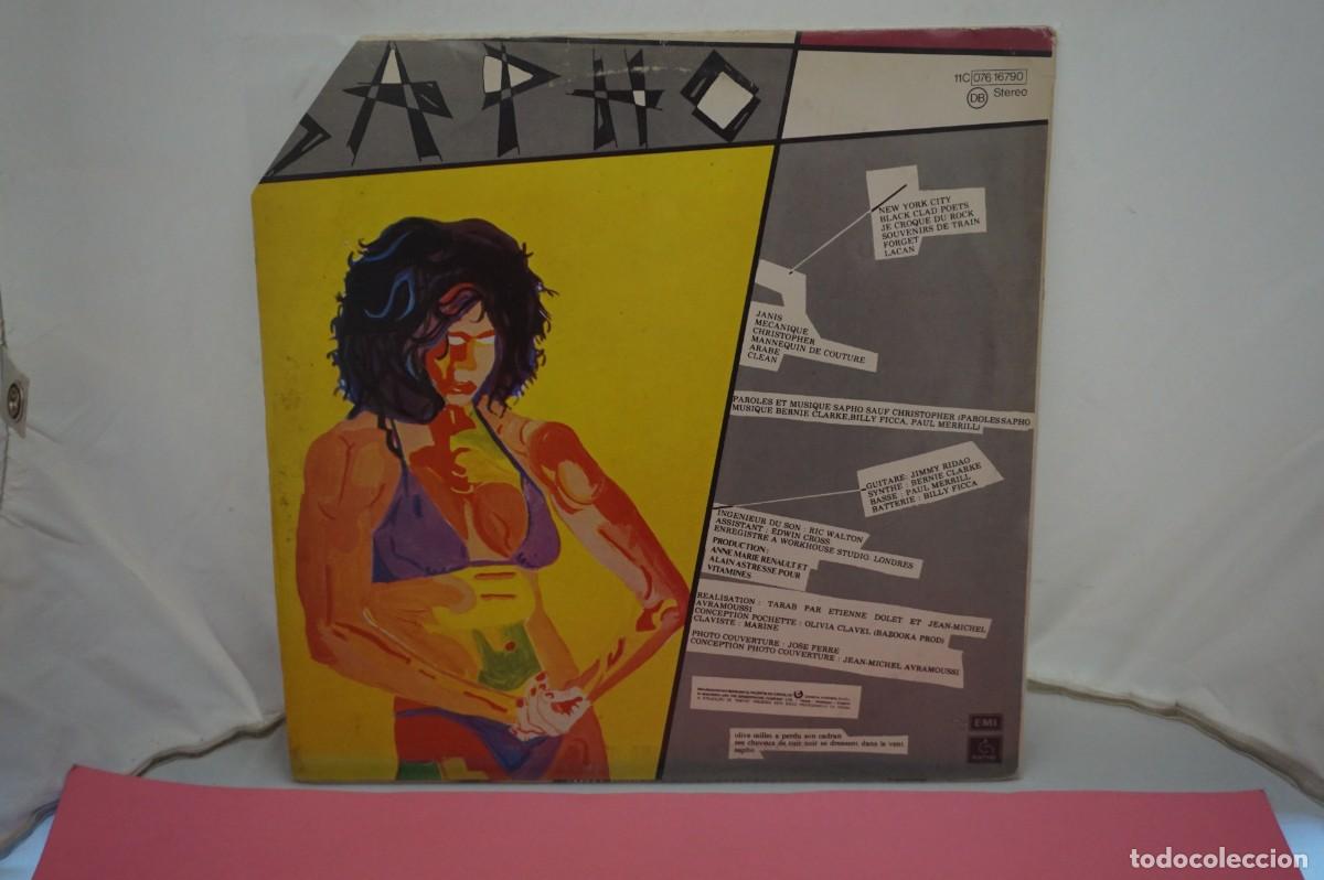 Discos de vinilo: LP - Sapho &ndash; Sapho / EL VINILO ESTA COMO NUEVO - Foto 3
