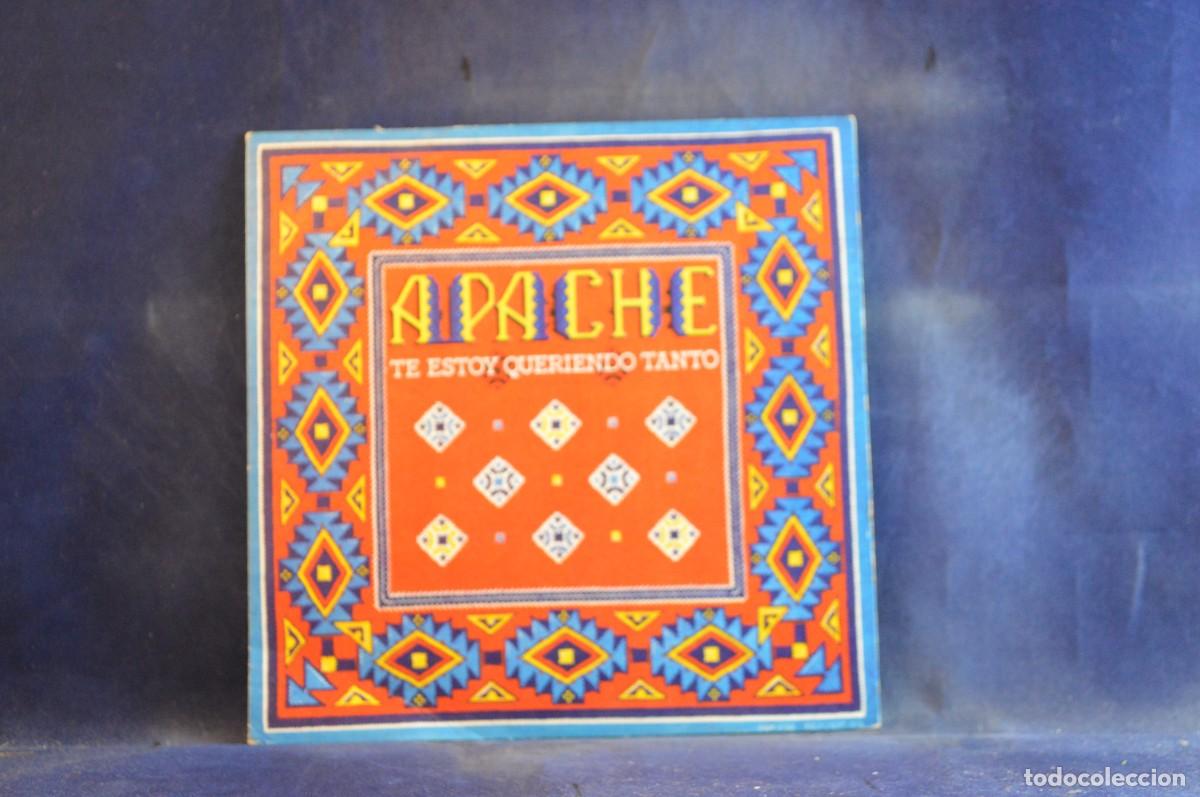 Discos de vinilo: APACHE - TE ESTOY QUERIENDO TANTO - EL AMOR NO DUERME - SINGLE - Foto 1